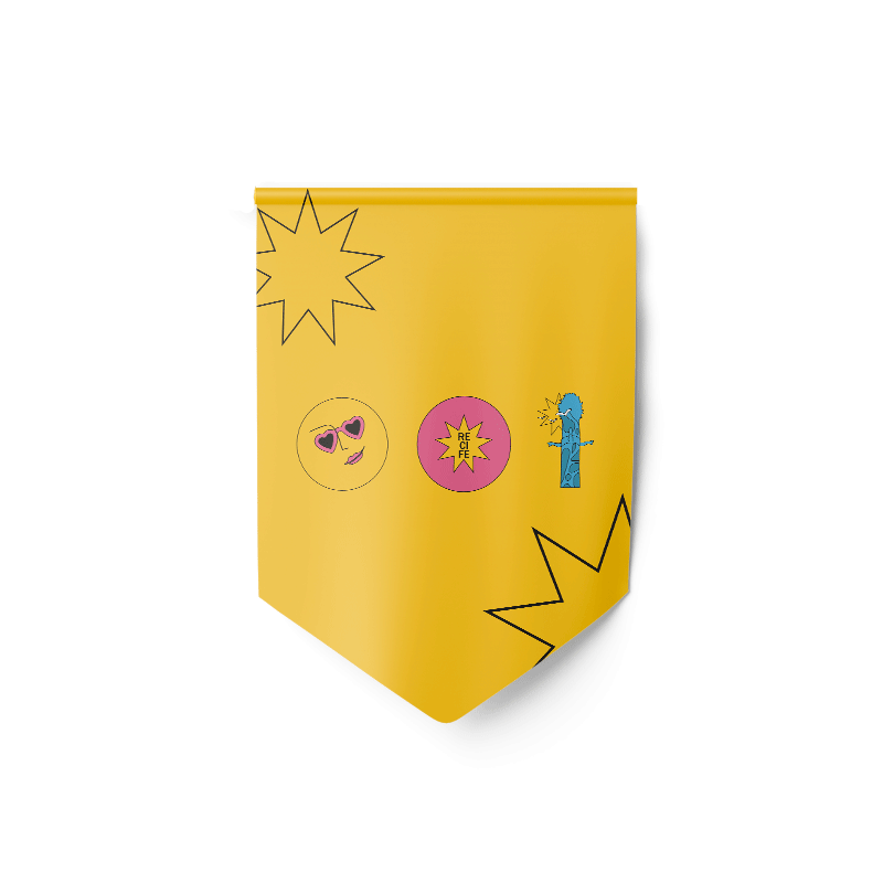 BANDEIROLA PERSONALIZADA 130X210MM - FRENTE - 10 UNID BANDEIROLA PERSONALIZADA 130X210MM - FRENTE - 10 UNID