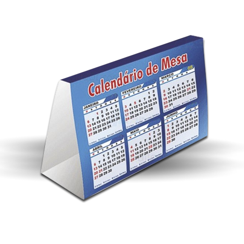 CALENDÁRIO DE MESA PERSONALIZADO - PIRÂMIDE - 10 UNID CALENDÁRIO DE MESA PERSONALIZADO - PIRÂMIDE - 10 UNID