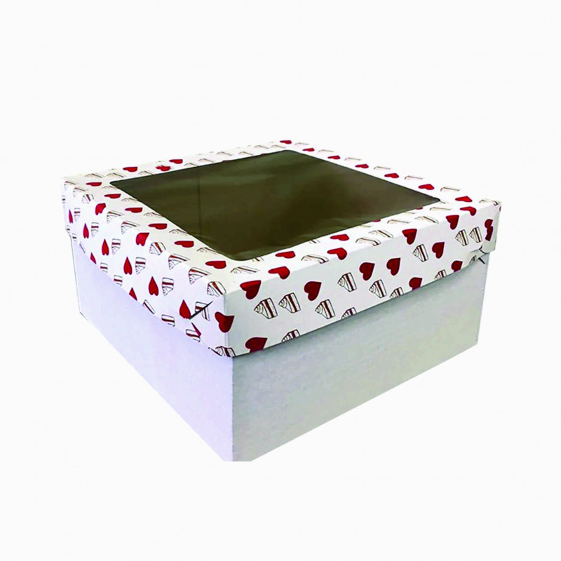 EMBALAGEM DE BOLO E TORTA 28x28x16,5 - 500 UND EMBALAGEM DE BOLO E TORTA 28x28x16,5 - 500 UND