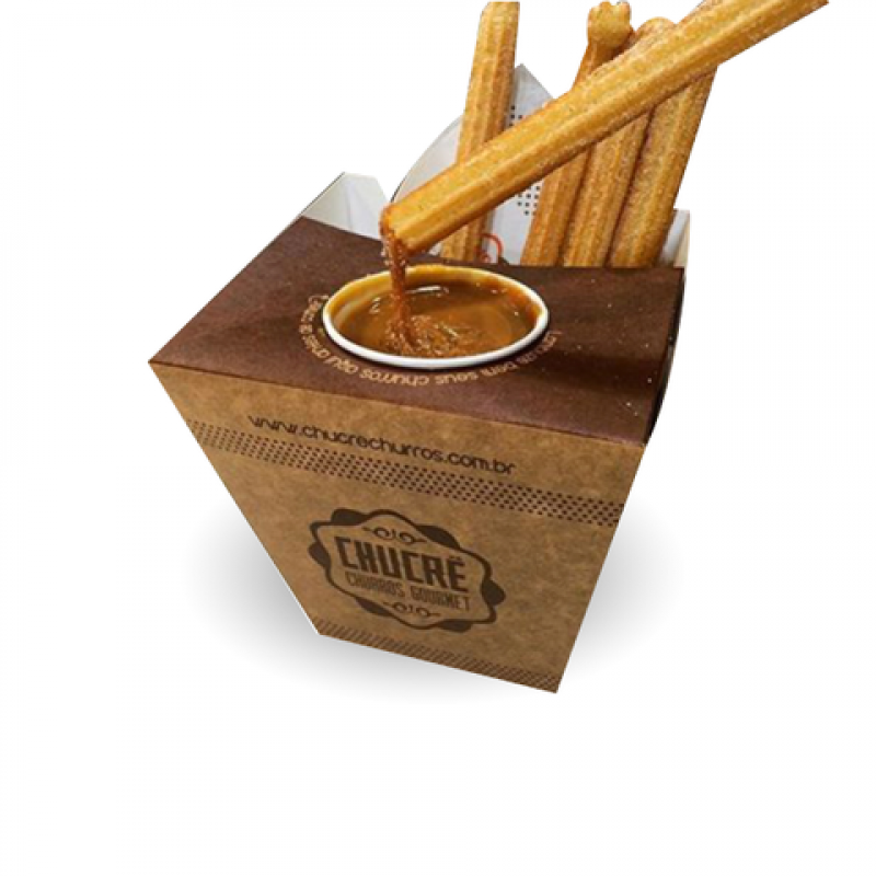 EMBALAGEM CHURROS ESPANHOL PERSONALIZADA - 1000 UNID EMBALAGEM CHURROS ESPANHOL PERSONALIZADA - 1000 UNID