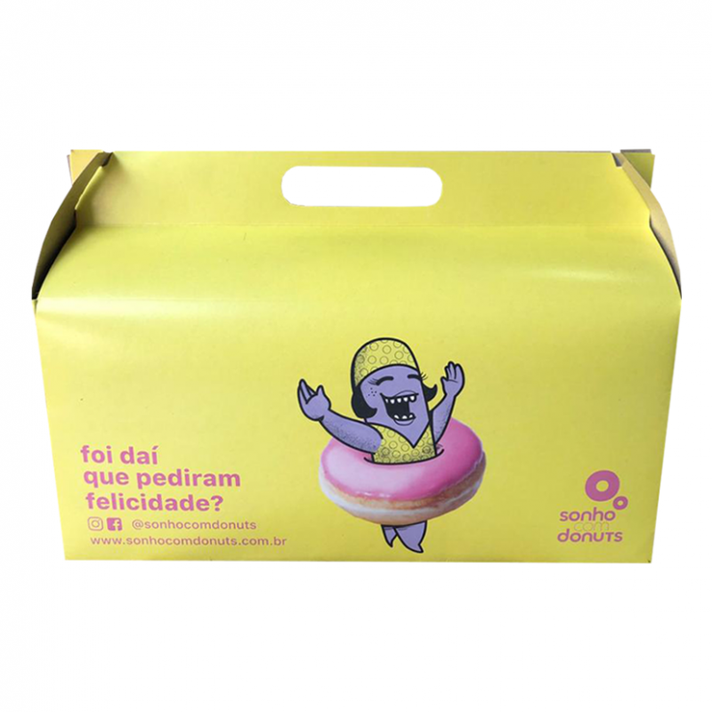 EMBALAGEM DONUTS 32x14,5x11 - 1000 UNID EMBALAGEM DONUTS 32x14,5x11 - 1000 UNID