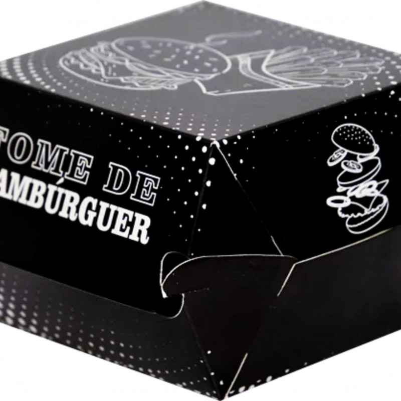 EMBALAGEM HAMBÚRGUER PERSONALIZADA - 1000 UNID EMBALAGEM HAMBÚRGUER PERSONALIZADA - 1000 UNID