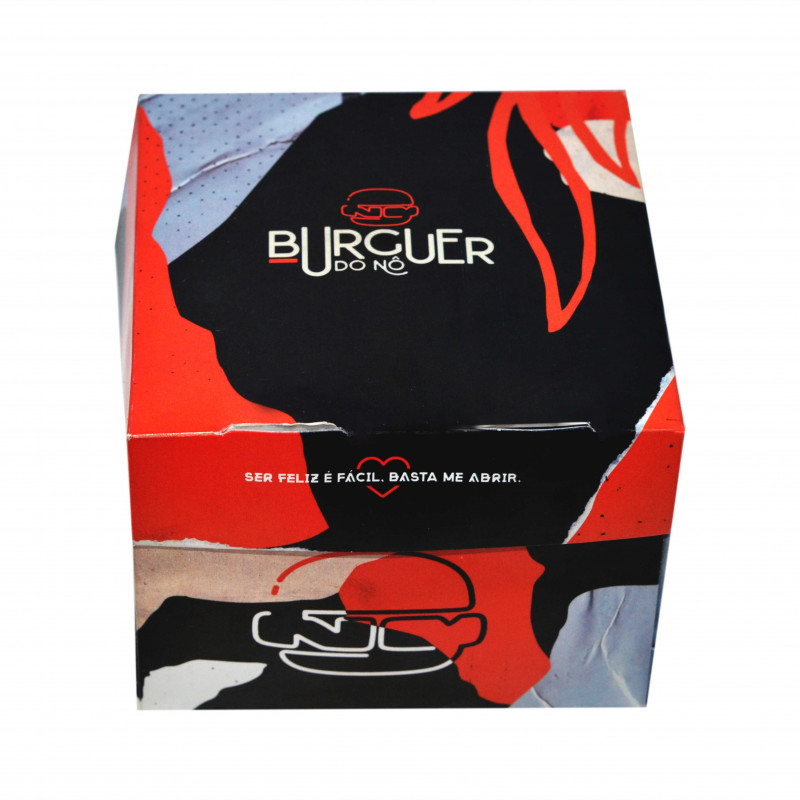 EMBALAGEM HAMBÚRGUER PERSONALIZADO - 3000 UNID EMBALAGEM HAMBÚRGUER PERSONALIZADO - 3000 UNID