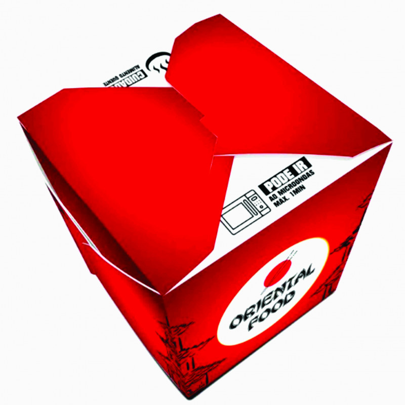 EMBALAGEM BOX COMIDA CHINESA 7,5x8,5x7,5 450ml EMBALAGEM BOX COMIDA CHINESA 7,5x8,5x7,5 450ml