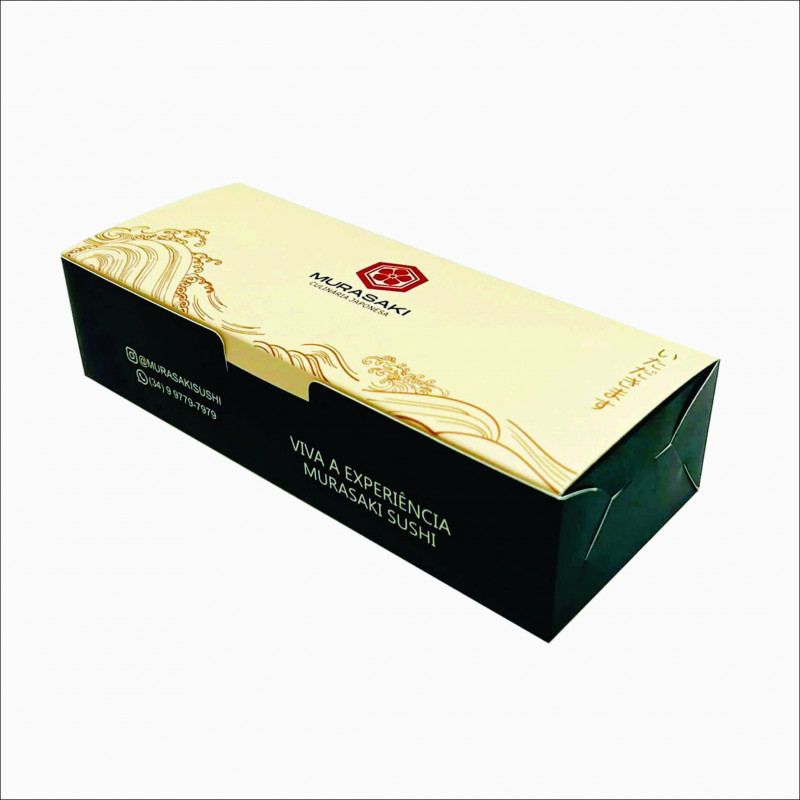 EMBALAGEM SUSHI 30x12,5x6,5 CM 20 PEÇAS - 500 UNID EMBALAGEM SUSHI 30x12,5x6,5 CM 20 PEÇAS - 500 UNID