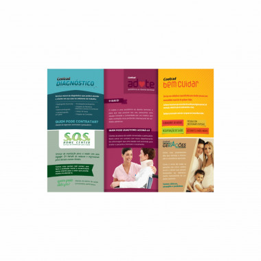 FOLDER PERSONALIZADO DUAS DOBRAS - COUCHÉ 115G - 10 UNID FOLDER PERSONALIZADO DUAS DOBRAS - COUCHÉ 115G - 10 UNID