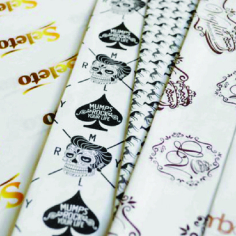 EMBALAGEM PAPEL SEDA PERSONALIZADA - 5000 UNID EMBALAGEM PAPEL SEDA PERSONALIZADA - 5000 UNID
