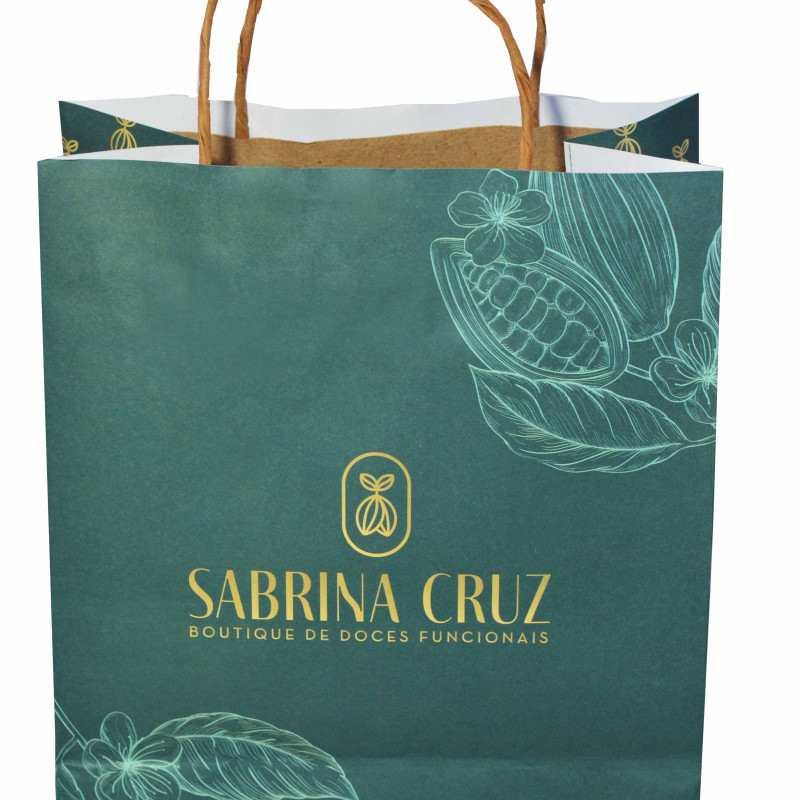 EMBALAGEM SACO PARA LANCHES PERSONALIZADA - 1000 UNID EMBALAGEM SACO PARA LANCHES PERSONALIZADA - 1000 UNID