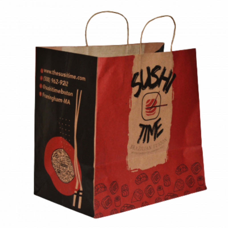 EMBALAGEM SACO PARA LANCHES PERSONALIZADA - 100 UNID EMBALAGEM SACO PARA LANCHES PERSONALIZADA - 100 UNID