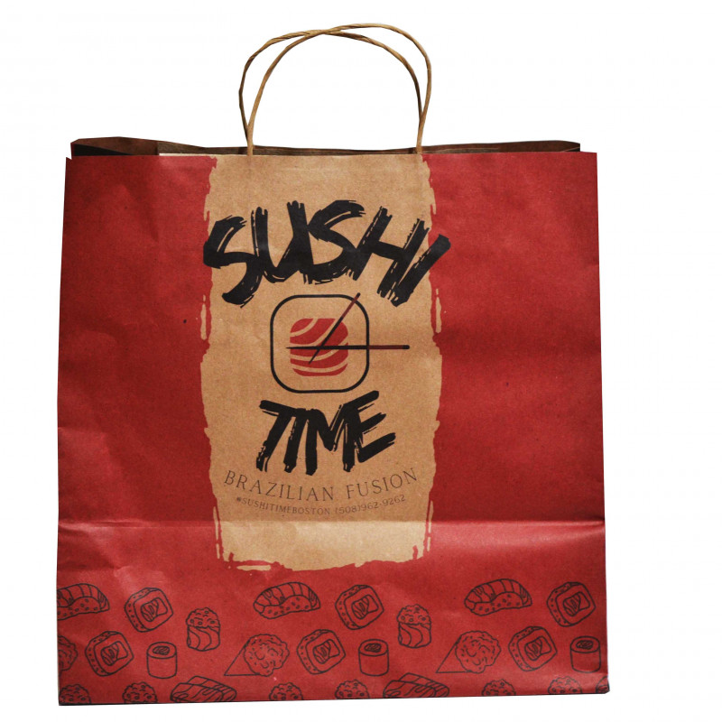 EMBALAGEM SACO PARA LANCHES PERSONALIZADA - 100 UNID EMBALAGEM SACO PARA LANCHES PERSONALIZADA - 100 UNID