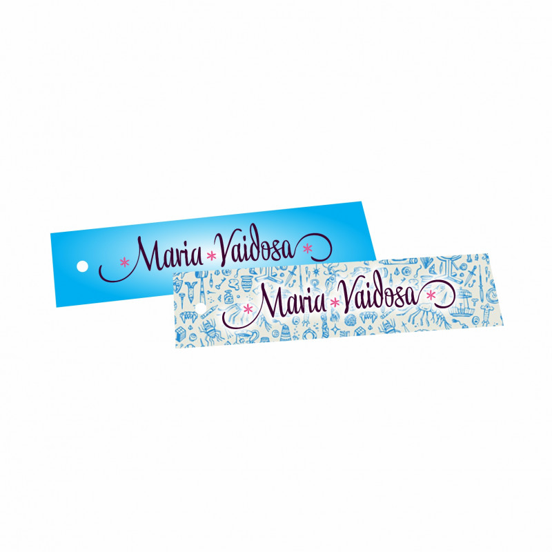 TAG PERSONALIZADA 8,8X2,2CM - 10 UNID TAG PERSONALIZADA 8,8X2,2CM - 10 UNID