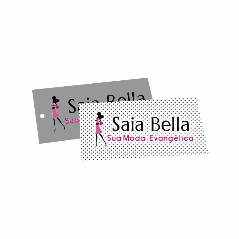 TAG PERSONALIZADA 8,8X4,8CM - 10 UNID TAG PERSONALIZADA 8,8X4,8CM - 10 UNID